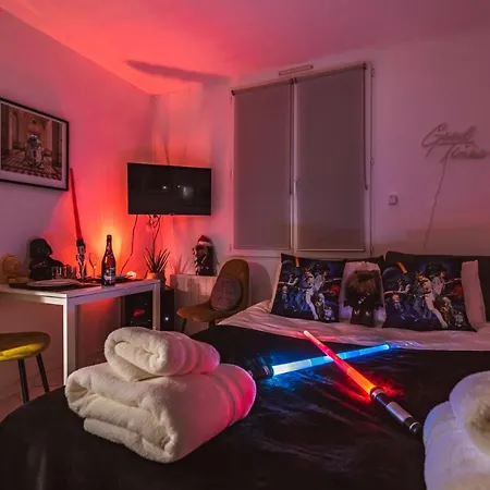 Апартаменты Explorereims - Intergalactique Chic Proche Gare/centre *